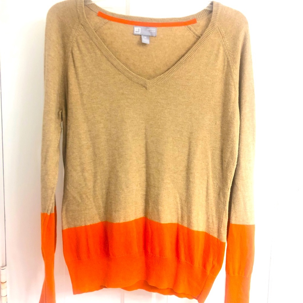Color block cashmere blend sweater by JCP jcpenny